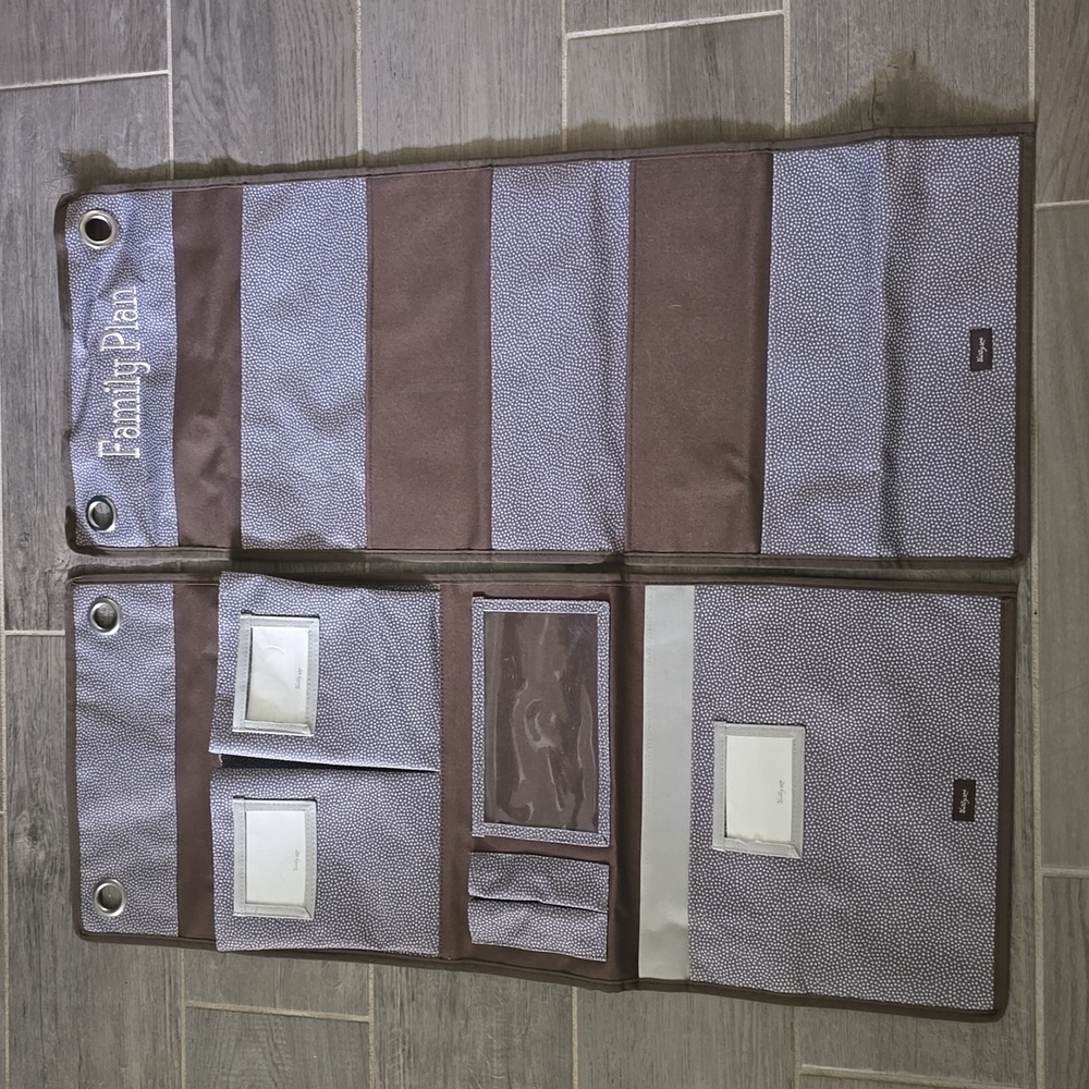 Thirty-one home/office wall hanging organizers 13"x33" each